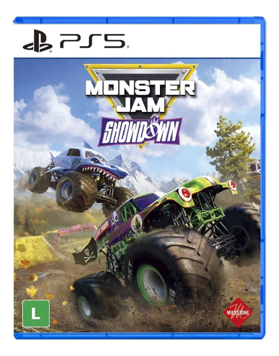 Jogo Monster Jam Showdown Ps5 Br Midia Fisica