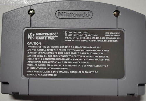 Bad Fur Day 64 Cartucho Fita