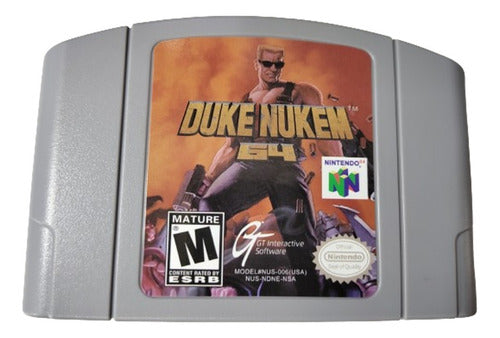 Duke Nukem Nintendo 64 Cartucho Fita