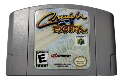 Cruise'n Exotica 64 Cartucho Fita