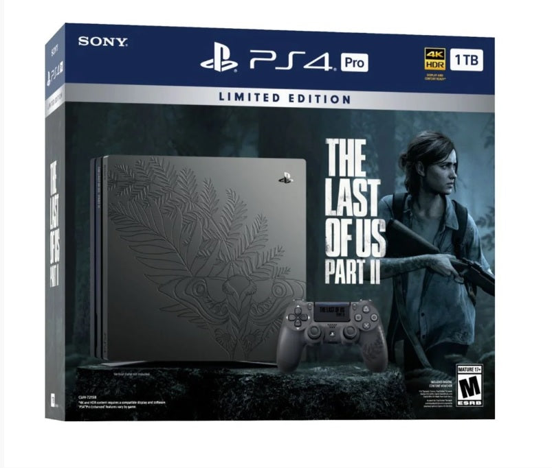 Console PlayStation 4 Pro 1TB Edition The Last of Us Part II + 5 Jogos