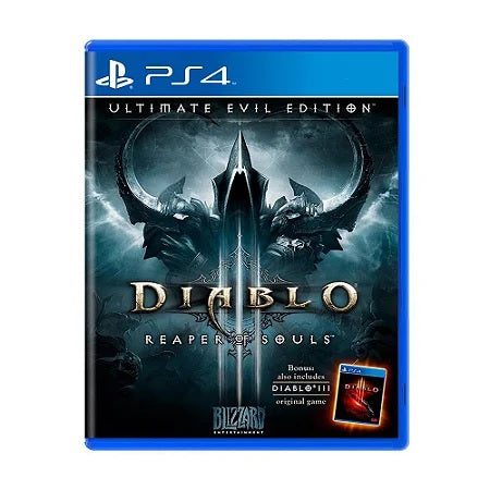 Diablo III: Reaper of Souls - PS4 - Mídia Física