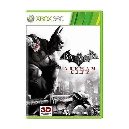 Jogo Batman: Arkham City Xbox 360 - Mídia Física