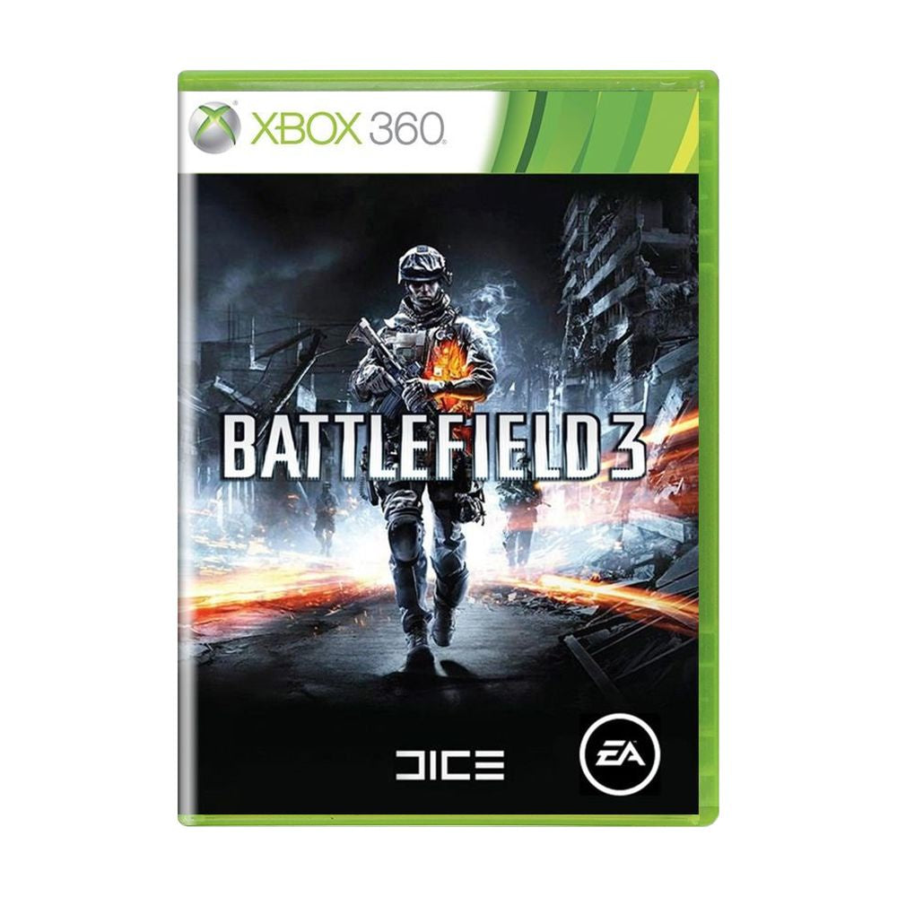 Jogo Battlefield 3 - Xbox 360 Mídia Física