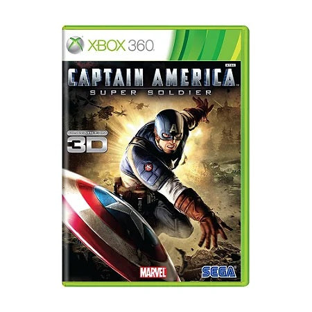 Jogo Captain America: Super Soldier - Xbox 360 Mídia Física