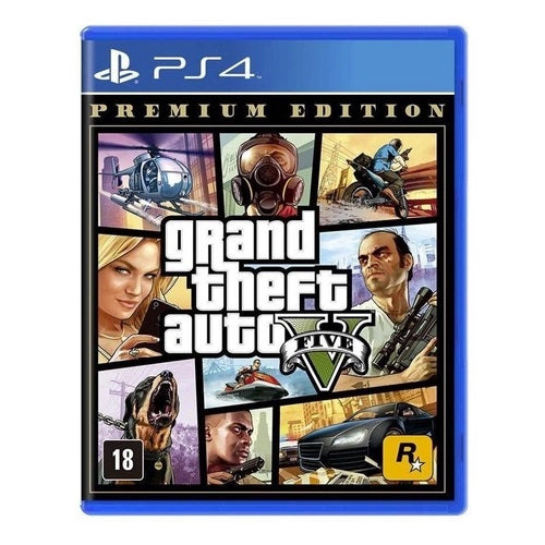 Jogo Grand Theft Auto V Midia Fisica - PS4