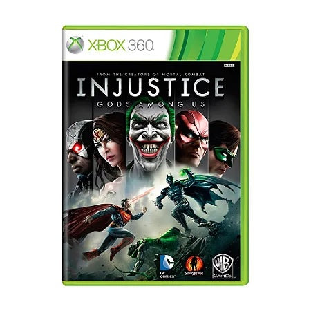 Jogo Injustice: Gods Among Us - Xbox 360 Mídia Física