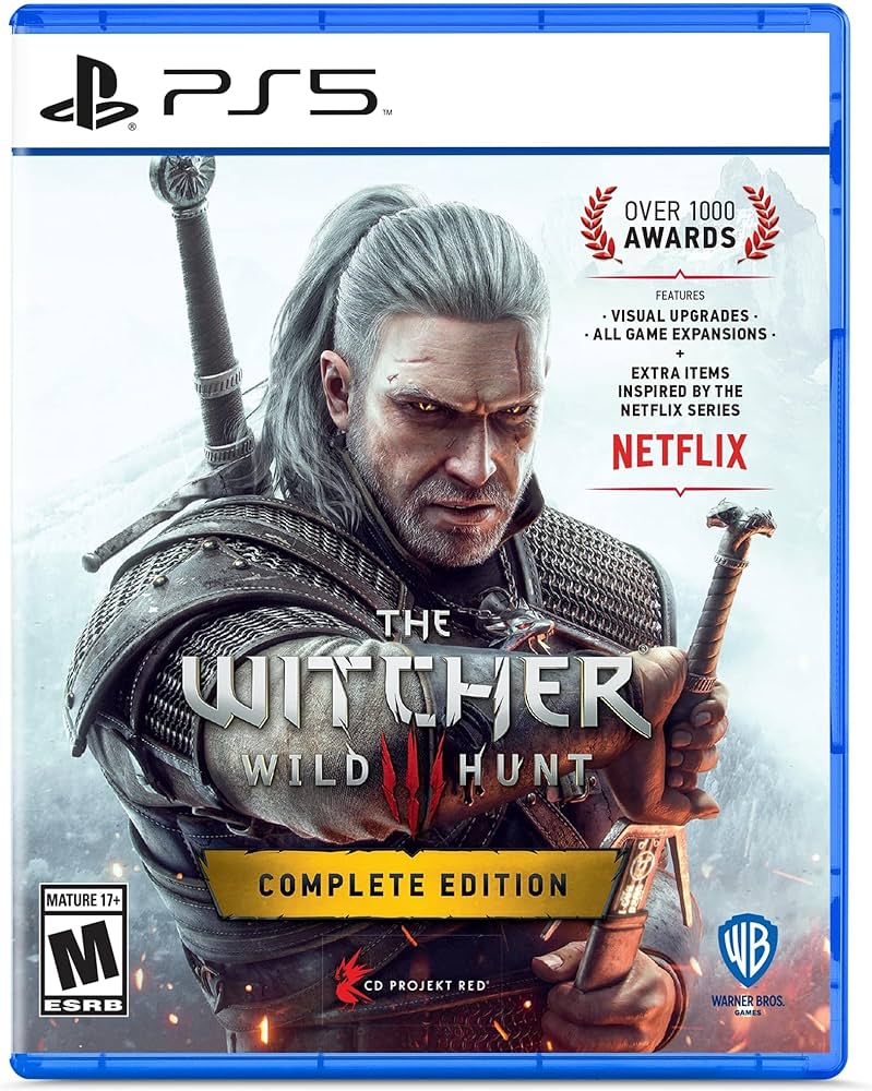 The Witcher 3: Wild Hunt (Complete Edition) Midia Fisica - PS5