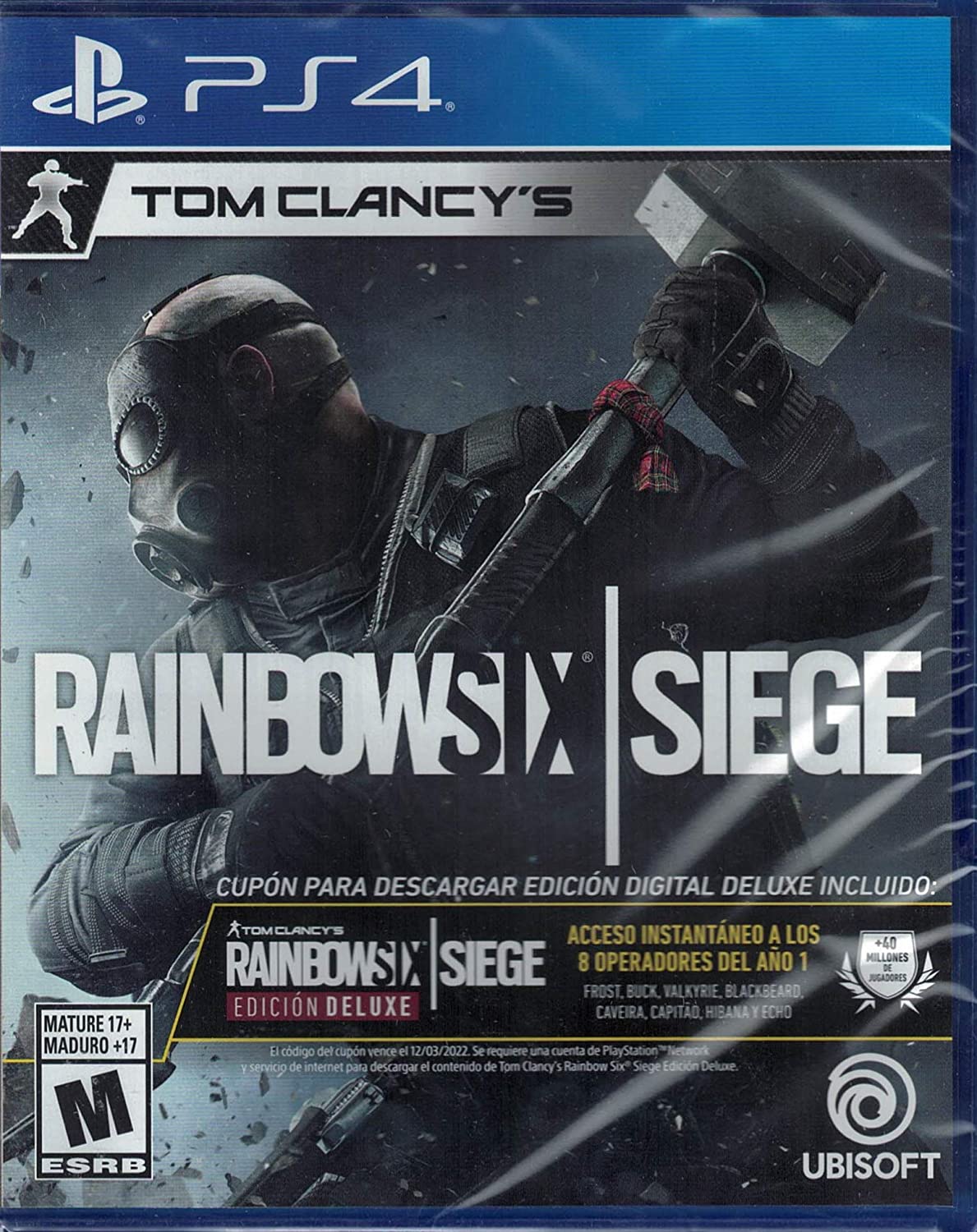 TOM CLANCY'S RAINBOW SIX SIEGE DELUXE EDITION - PS4 - Mídia Física