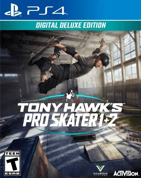 TONY HAWK'S PRO SKATER 1 + 2 DELUXE EDITION - PS4 - Mídia Física