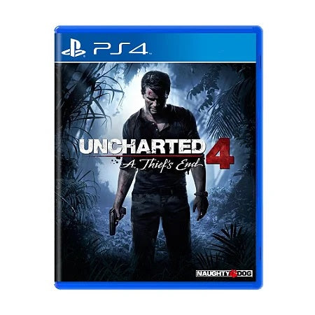 Uncharted 4: A Thief's End - PS4 - Mídia Física