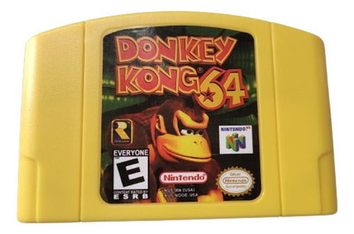 Donkey Kong 64 ( Amarelo ) Cartucho Fita