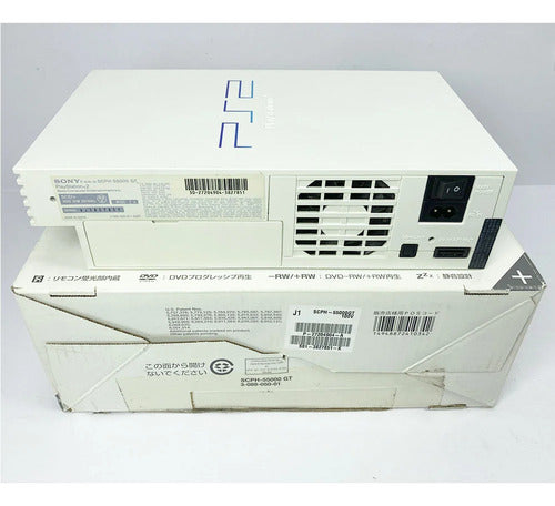 Console Playstation 2 Fat Edição Gran Turismo Racing Pack Scph-55000 Gt 110v + 1 Controle + 10 Jogos