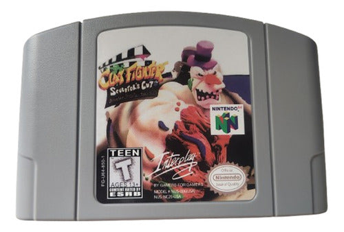 Clay Fighter 64 Nintendo 64  Cartucho Fita