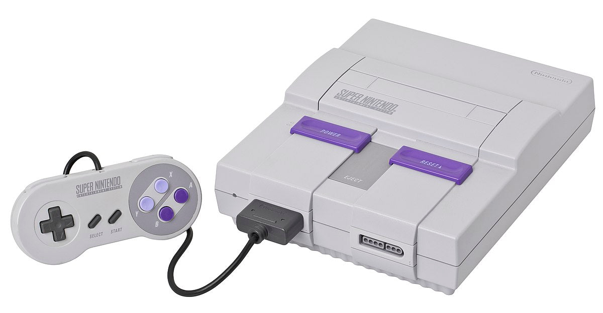 Console Super Nintendo: SUPER SET - Nintendo + Super Mario World - SNES