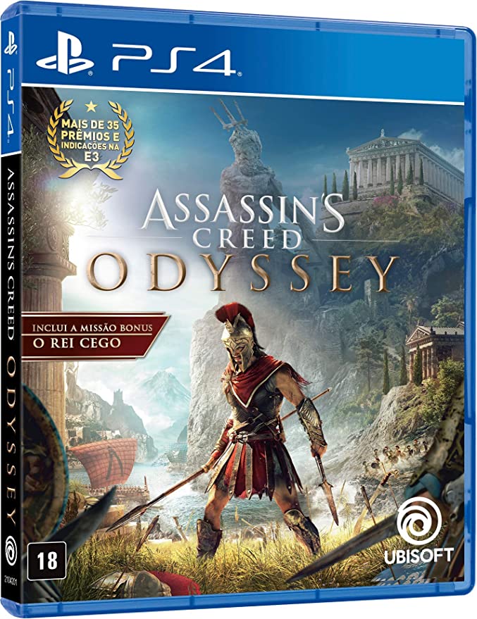 ASSASSINS CREED ODYSSEY - PS4 - Mídia Física