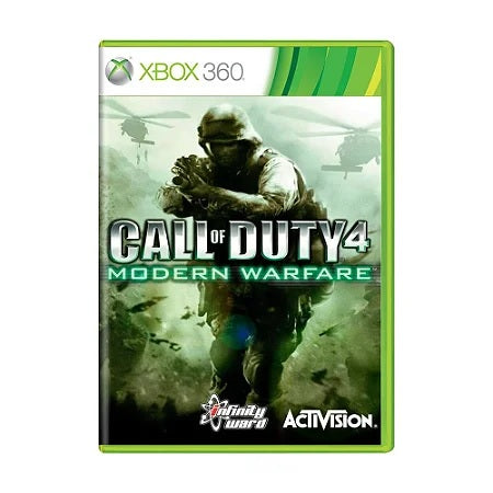 Jogo Call of Duty 4: Modern Warfare Xbox 360 - Mídia Física