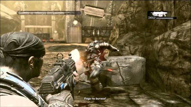 Jogo Gears of War 3 Xbox 360 -Mídia Física