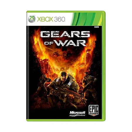 Jogo Gears of War - Xbox 360 Mídia Física