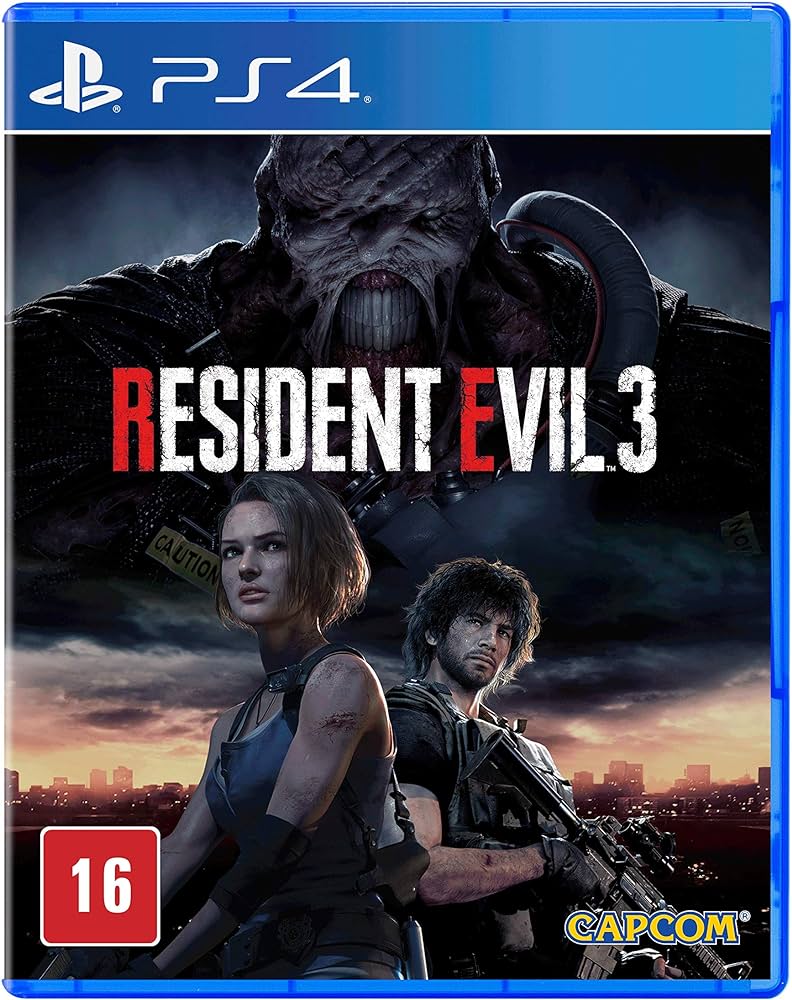 Resident Evil 3 Remake Standard Edition Capcom PS4 MidiaFísica